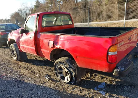 2003 Toyota Tacoma из США, поврежденный, VIN 5TEPM62N53Z209026